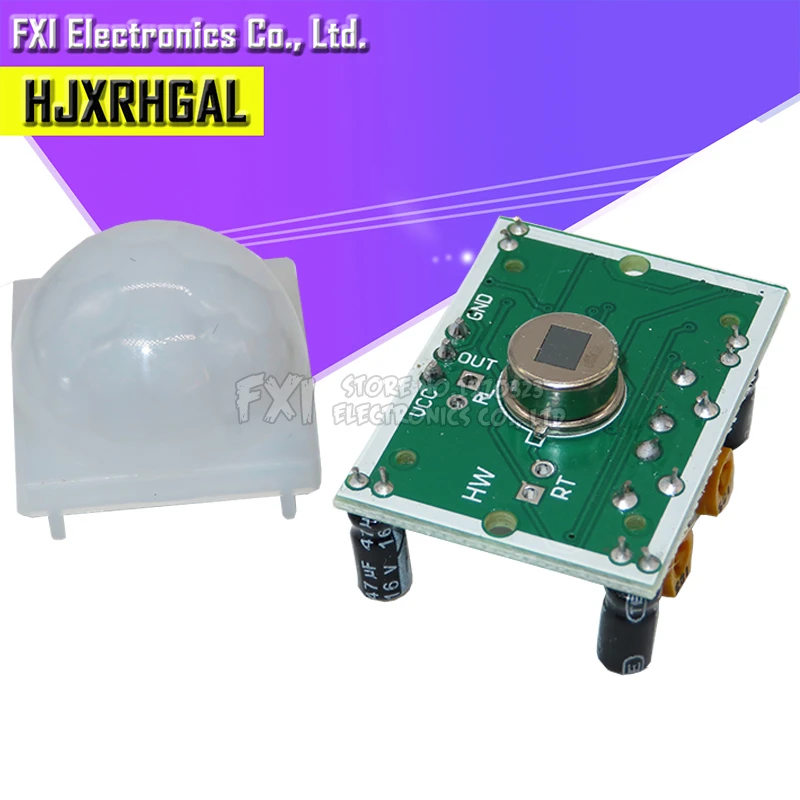 1 pcs For HC-SR501 Infrared PIR Motion Sensor Pyroelectric Module D9O1
