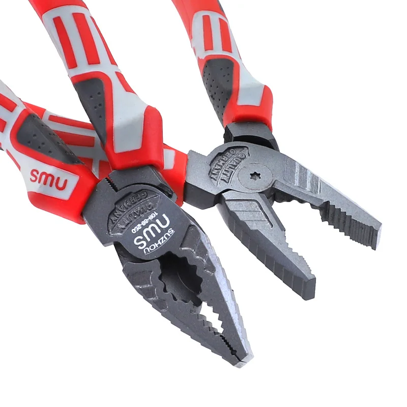 Wire Cutter 6” 7” 8” Industrial Grade CR-V Side Cutters Multifunctional Needle Nose Pliers Cutting Tools for Electrician