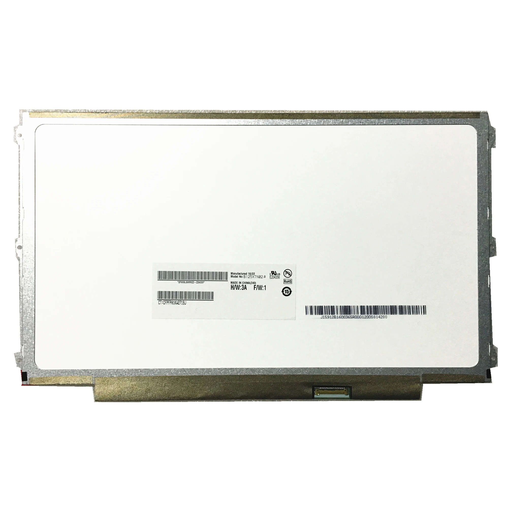 Бесплатная доставка B125XTN02.0 ЖК экран с 3 винтами для Dell E7240 E7250 EDP 768 30 контактов
