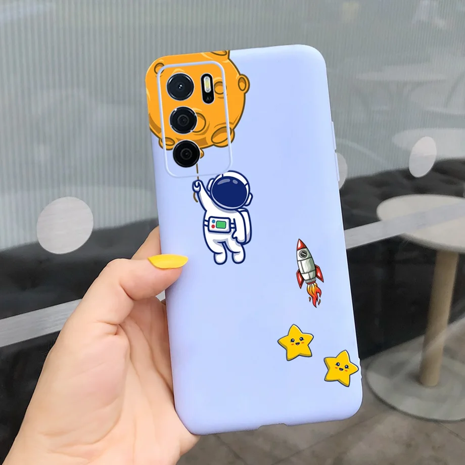 For OPPO A16s A16 Case 4G 2021 Dragon Cute Cartoon Fashion Sulicoen Coque Cases For OppoA16 A 16 OPPO A15 A15s A35 Bumper Fundas oppo mobile cover