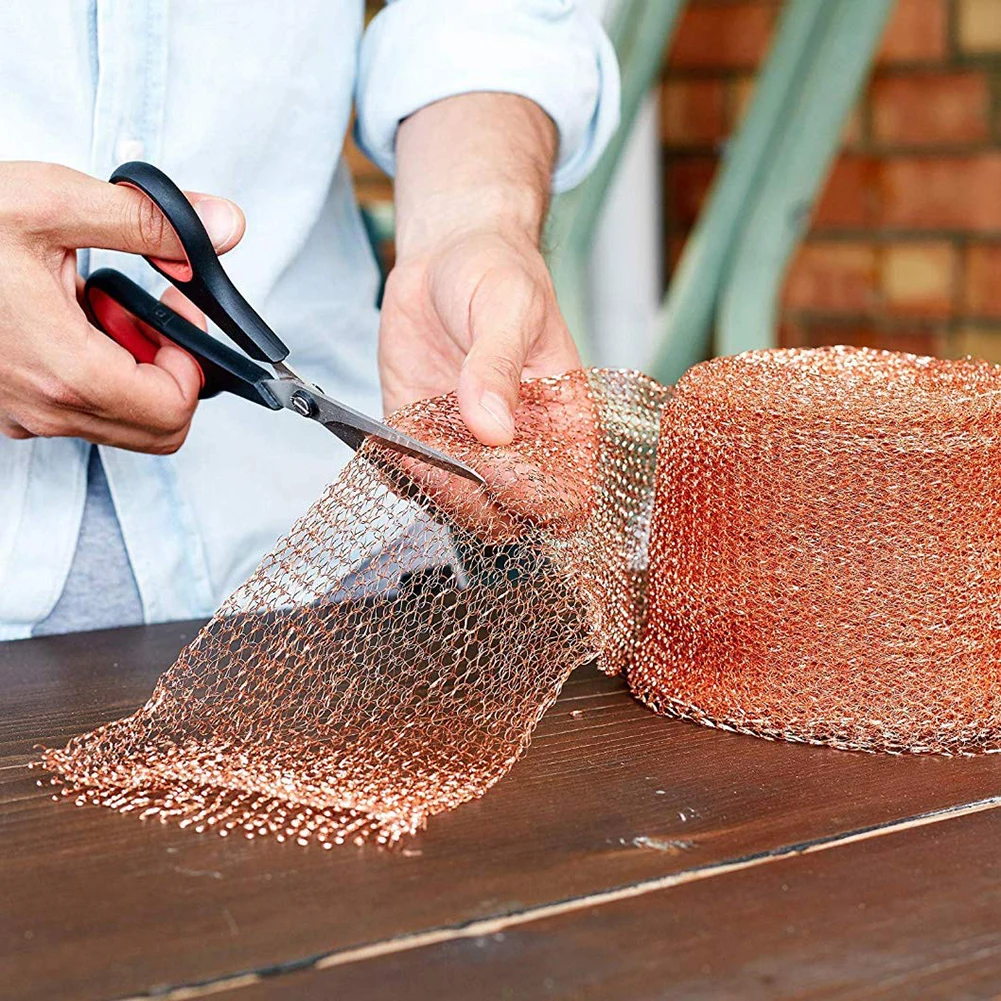 Многоцелевой мягкий Yard Cuttable домашний медный сетчатый гибкий блок мышь невоспламеняющаяся пробка дикая природа контроль непогодный DIY