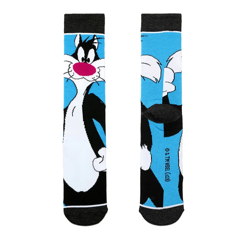 Забавные носки с круглым вырезом Сезон осень зима Хлопковые мужские Носки