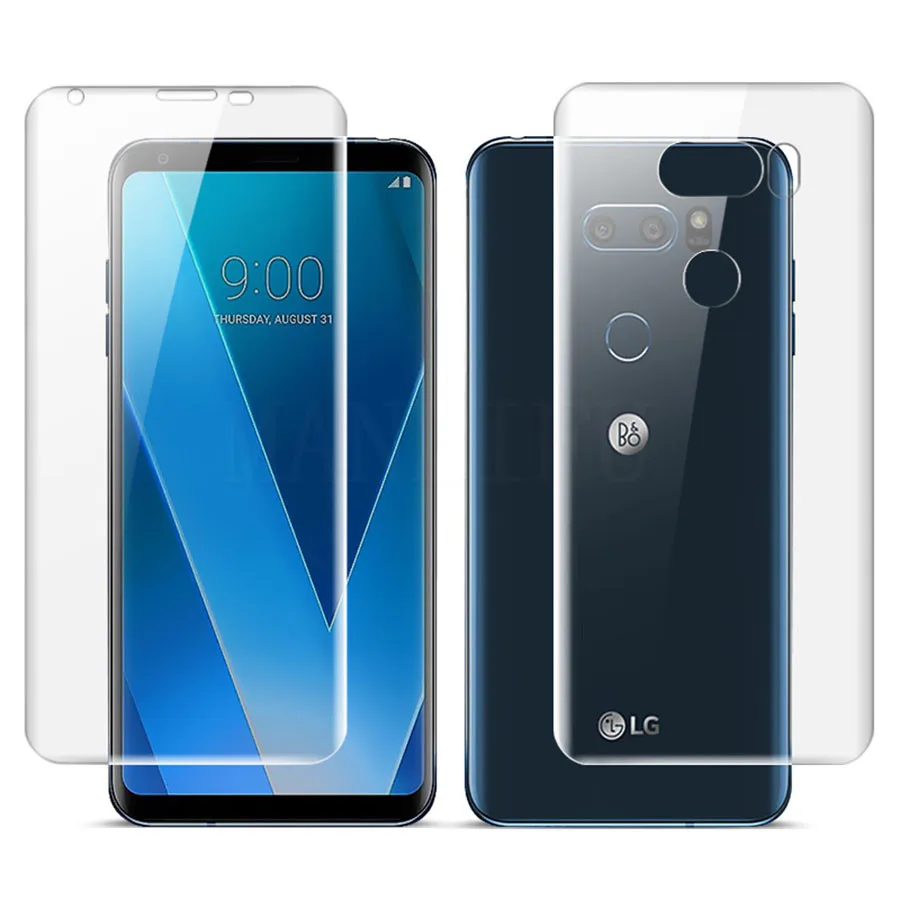 

TPU Hydrogel Film For LG Q6 Q7 Plus V50 V40 V30 Soft Front Full Cover Clear Protective Screen Protector For LG G5 G7 G8 ThinQ