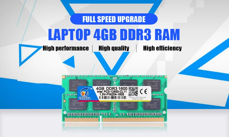 3 204pin para amd intel portátil