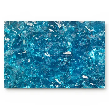 

Summer Blue Water Wave Living Room Doormat Home Environmental Protection Bathroom Door Non-slip Floor Mat
