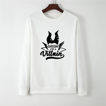 

Spring Autumn Fashion New Maleficent Fairy Godmother Hoodie Sweatshirt Women Kpop Funny Casual Толстовка Jacket Femme Pullovers