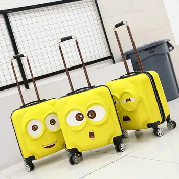 

Children's Trolley Case big eye cute cartoon suitcase lovely suitcase