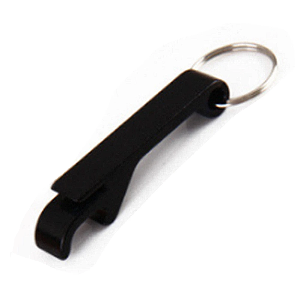 aluminum Key Ring Portable 4 in 1 Bottle Opener Chain Keyring Metal Beer Bar Tool Claw Gift Unique Creative Gift Random color