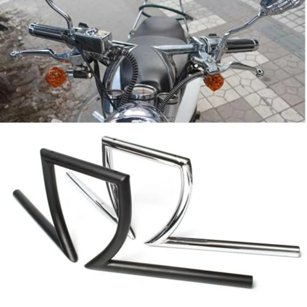 Z-Bars Style Motorcycle Handle Bars For Harley Honda Yamaha Suzuki Kawasaki | Автомобили и мотоциклы