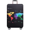 World Map Design Luggage Protective Cover Travel Suitcase Cover Elastic Dust Cases For 18 to 32 Inches Travel Accessories 5