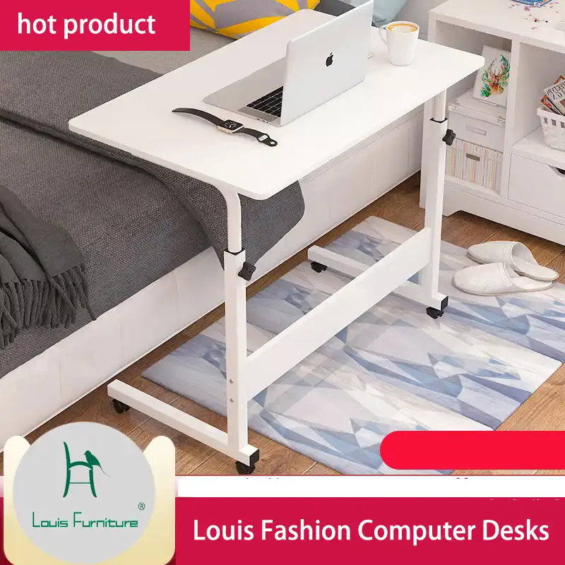 Louis Fashion Computer Desks Mobile Simple Home Bedroom Bed Lazy