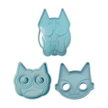 

Keychain Casting Silicone Mould Crystal Epoxy Resin Mold DIY Crafts Jewelry Decorations Making Tools