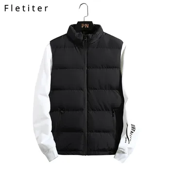 

Vest Men New Stylish 2020 Autumn Warm Sleeveless Jacket Mens Winter Waistcoat Men's Vest Fashion Casual Coats Mens Plus Size 5XL