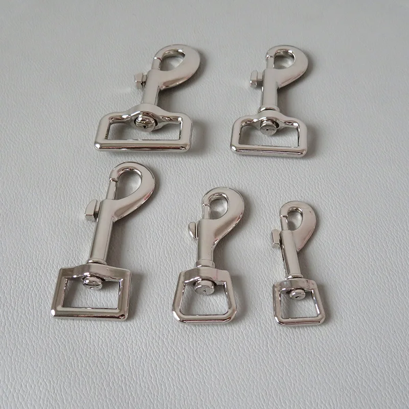 

1Pcs 12mm 15mm 20mm 25mm 32mm Metal Swivel Lobster Clasp Belt Buckle Snap Hook For Dog Pet Leash Hardware Accessory Zinc Alloy