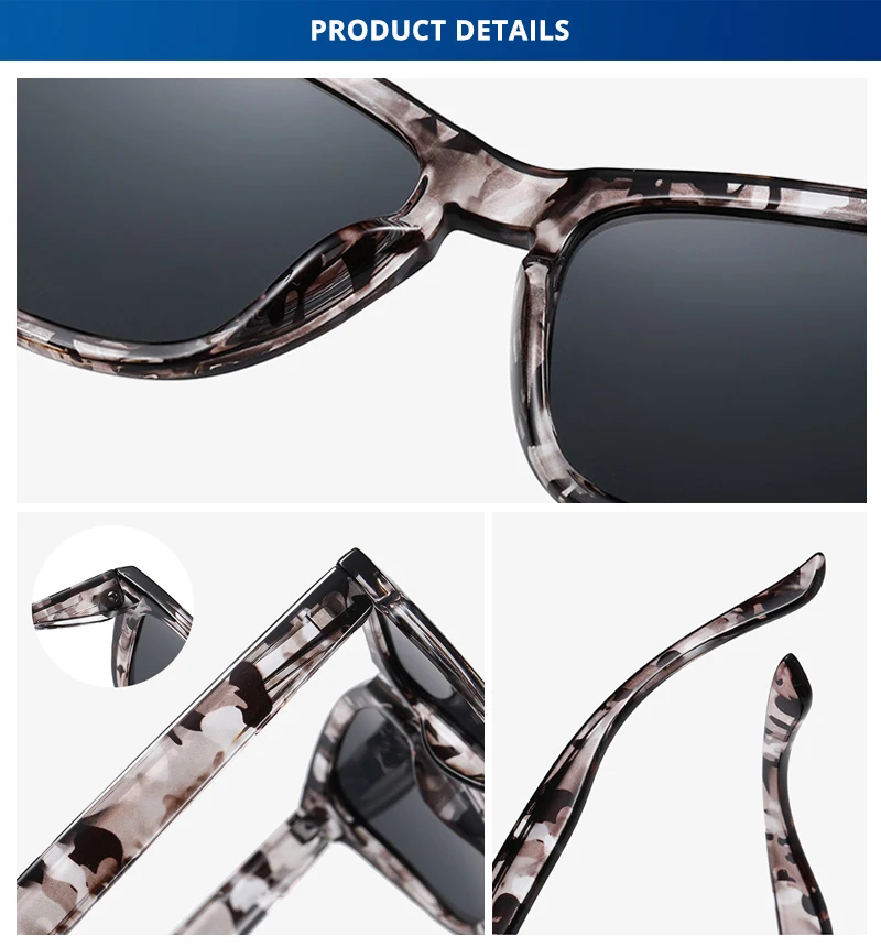 Fyrkantiga solglasögon för herr och dam polariserade_voghion.com