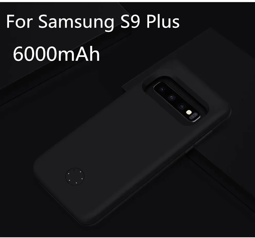 Чехол для зарядного устройства для samsung Galaxy S10 S9 S8 Plus S10E Note 10 Plus чехол для аккумулятора тонкий 5000-6500 мАч - Цвет: 10