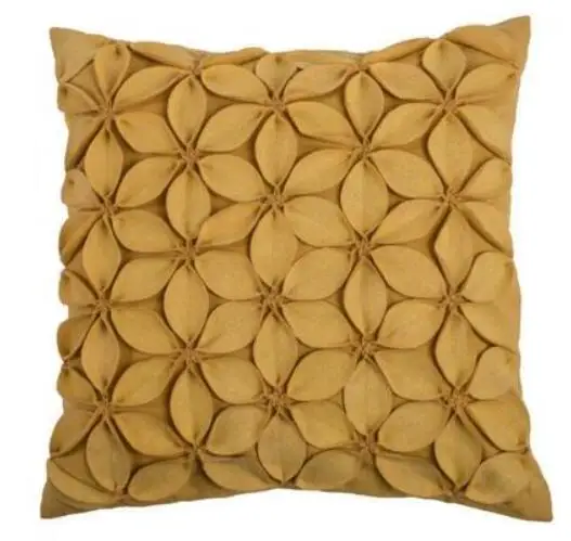 

Parquet applique three-dimensional sofa bed car cushion cover sofa pillow cover