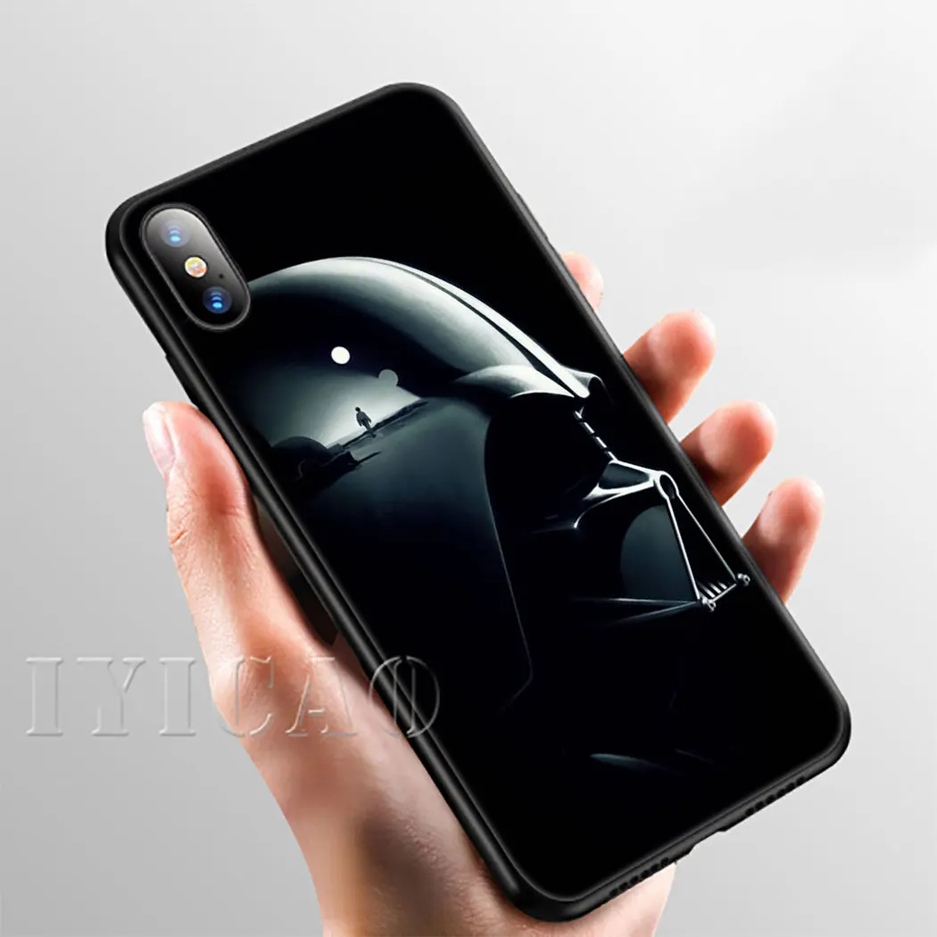 IYICAO Звездные войны комикс Дарт Мягкий силиконовый чехол для iPhone 11 Pro Max XR X XS Max 6 6S 7 8 Plus 5 5S SE чехол для телефона