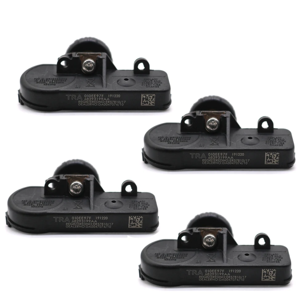 4pcs 68293199AB TPMS  2018-2020 Ram 1500 Ÿ̾ з   68293199AA 433Mhz