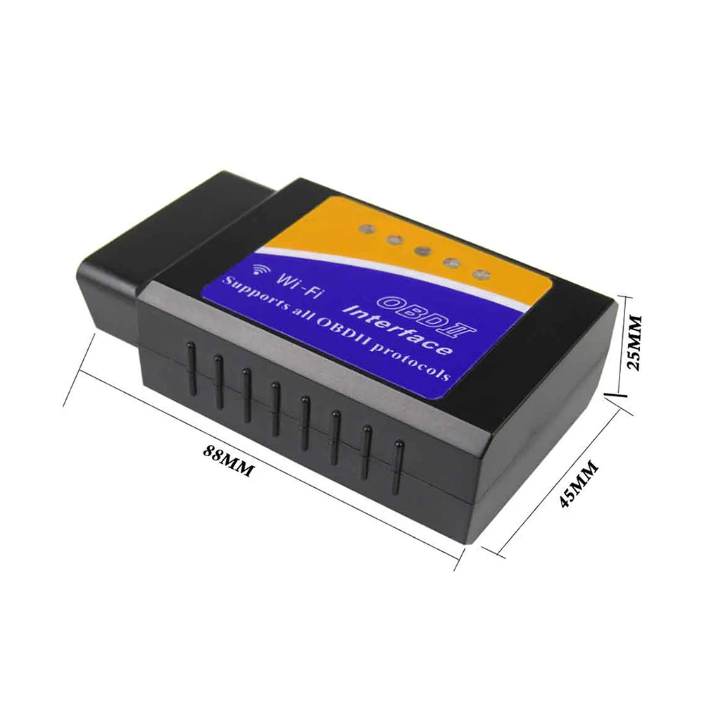 Автомобильный считыватель кодов диагностический инструмент OBDII 2 ELM327 V1.5 Wifi