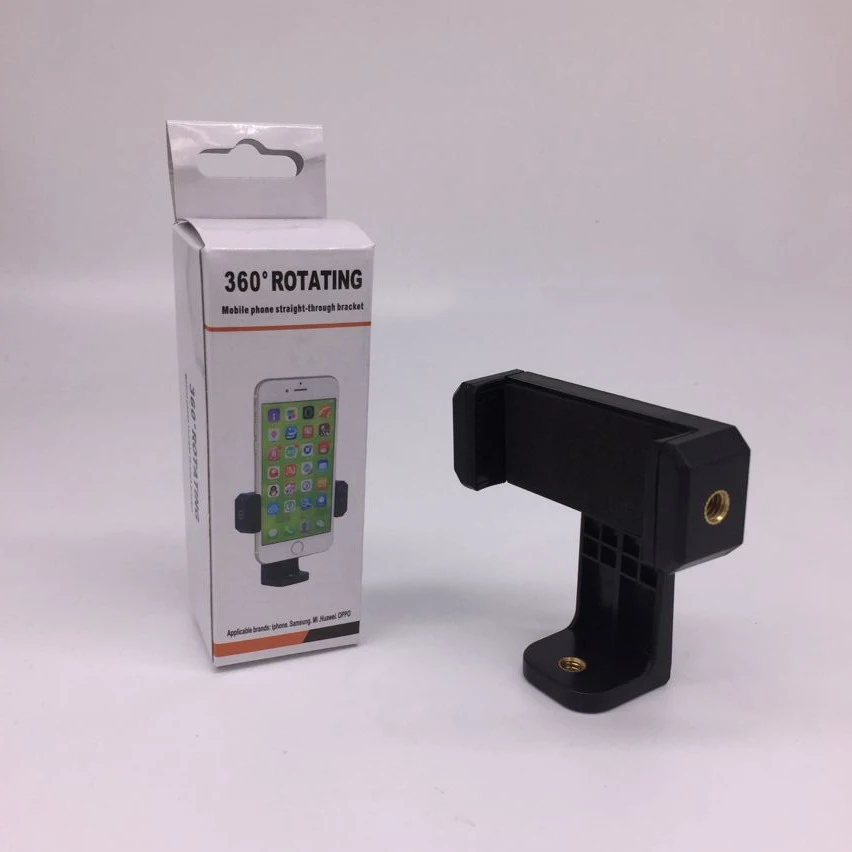 Phone clip Профессиональный штатив для камеры штатив для Canon Nikon sony DSLR камера видеокамера мини портативный штатив для камеры телефона - Цвет: Phone clip