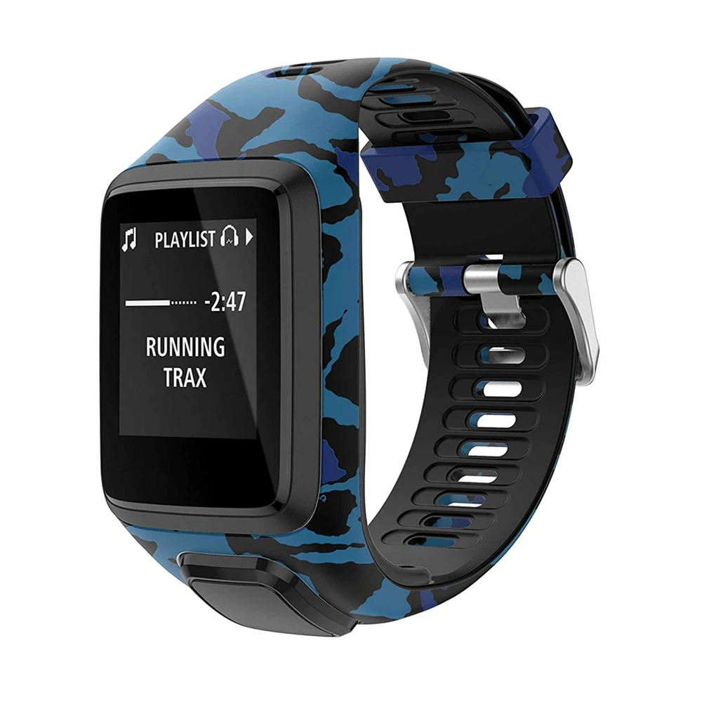 Сменный силиконовый ремешок для TomTom Runner 2/3 Spark/3 Спортивные часы c GPS TPE ремешок жесткий держатель ПК Смарт-браслет