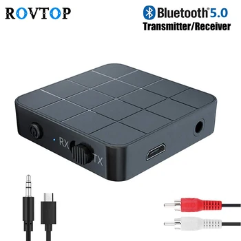 

2 in 1 Bluetooth 5.0 Receiver Transmitter 3.5mm Stereo Audio Bluetooth Wireless Adapter for Headphone TV Car Speaker Z4