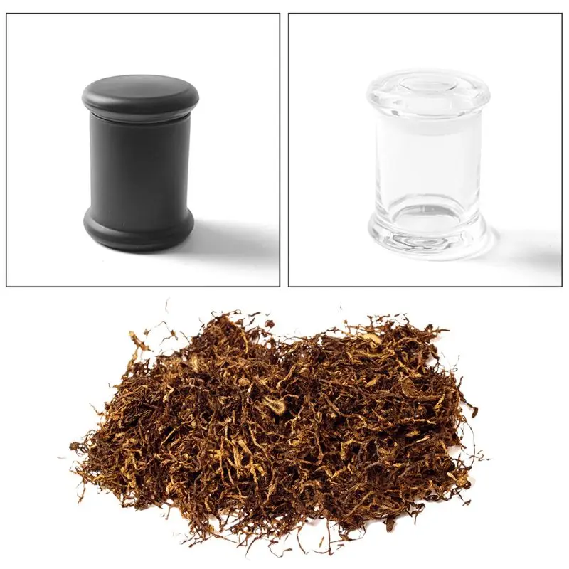 

Portable Tobacco Storage Container Airtight Herb Stash Jar Spice Smell Proof Case Box