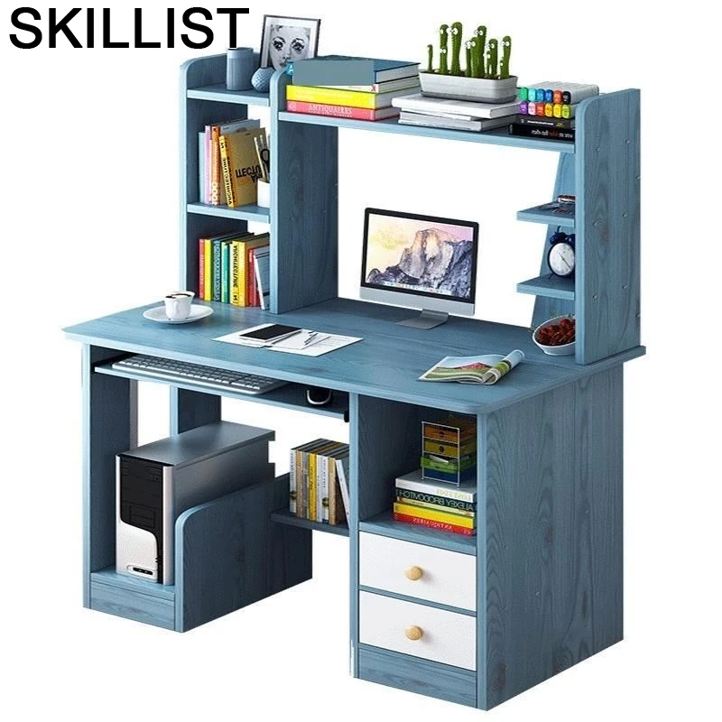 

Schreibtisch Support Ordinateur Portable Escritorio Escrivaninha Bed Bedside Tablo Laptop Stand Computer Table With Bookcase