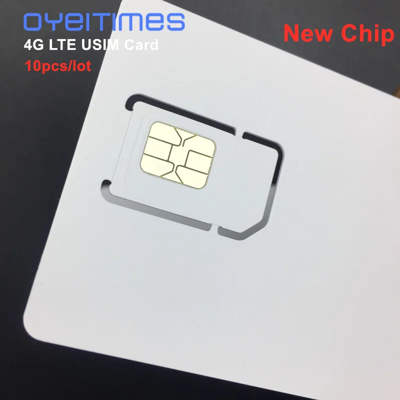 OYEITIMES SIM USIM карта 4G LTE WCDMA GSM пустая Мини Nano micro записываемая программируемая для