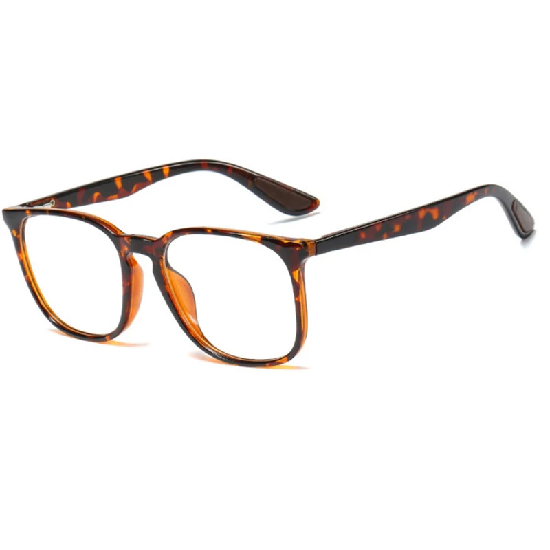 KEHU модные квадратные очки для женщин новые сверхлегкие очки оправа нерецептурные очки женские путешествия УФ очки KE69 - Цвет оправы: C2 Leopard Frame