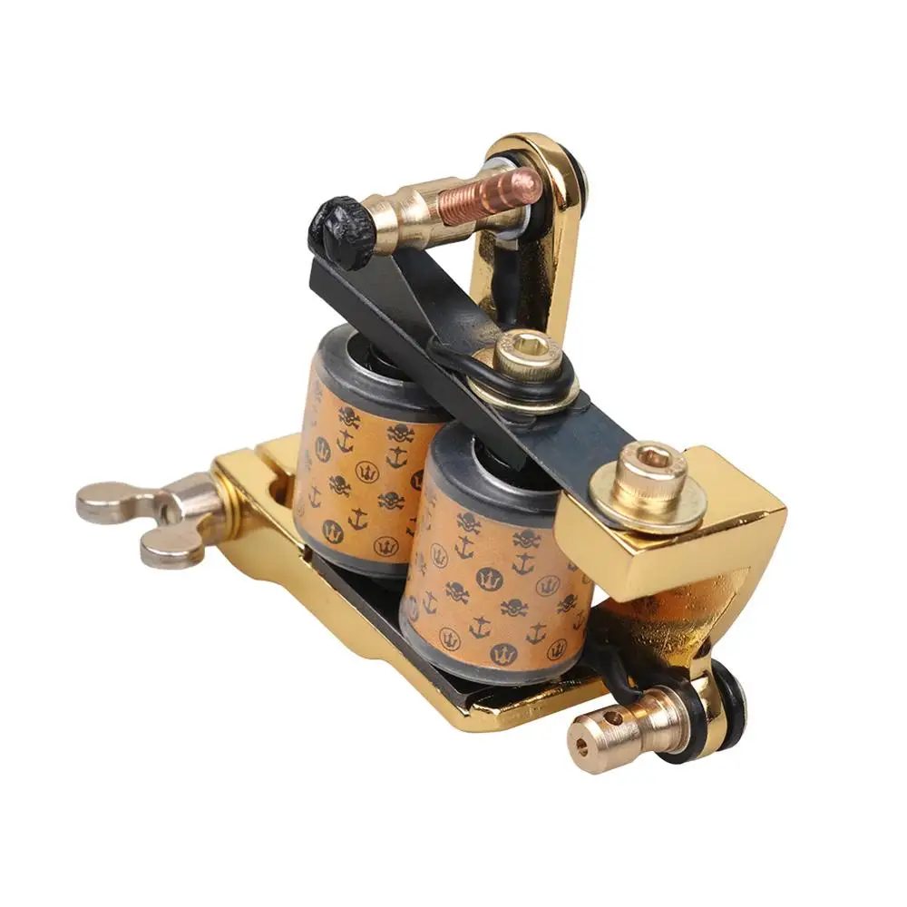 Тату пистолет Dragonhawk тату машинка премиум класса утюжок 10 принадлежности для