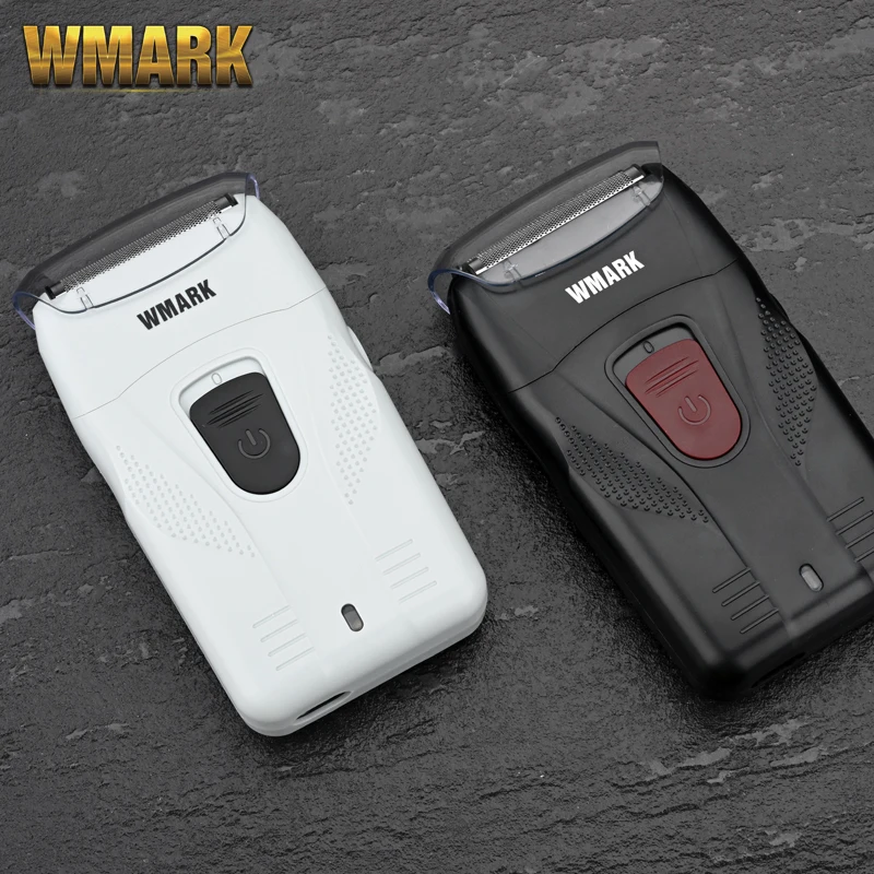 Electric Shaver Barber Shaver Shaper Beard Razor USB Oil Head Shaving Machine Push WMARK NG-987 For Oil Head