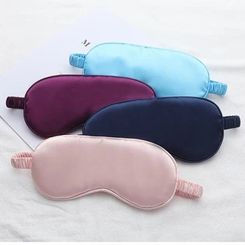 

100% Pure Silk Double-Side Shading EyeShade Sleeping Eye Mask Cover Eyepatch Blindfolds Eyeshade Health Sleep Shield Eyeshade
