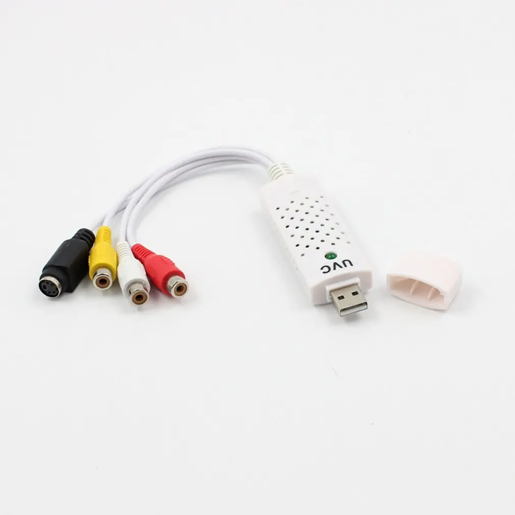 USB Аудио Видео Кепки туры карты горячая Распродажа для более легкого адаптер VHS к