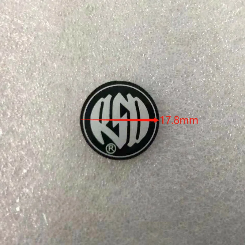 12 PCs New RSD Brand Graphics Sticker Label Round For Harley Sportster XL883 XL1200 48 Dyna Touring Softail