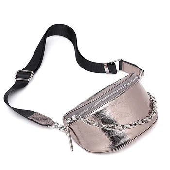 

Real Leather fanny packs Fashion purses and handbags fammy pack for women 2020 Designer women shoulder bag waist bag chest bag