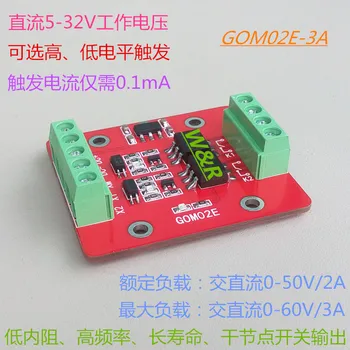 

2-way Solid State Relay Module / High or Low Level Trigger / 60V / 3A Optocoupler Isolated Output / Level Shifting