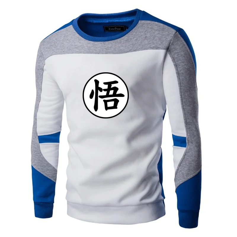 

Naruto WU Printing Men's Sweaters Spring Autumn Guys Cotton Hip-hop Patchwork Stitching Sweaters Male Casual Warm Sweater Men