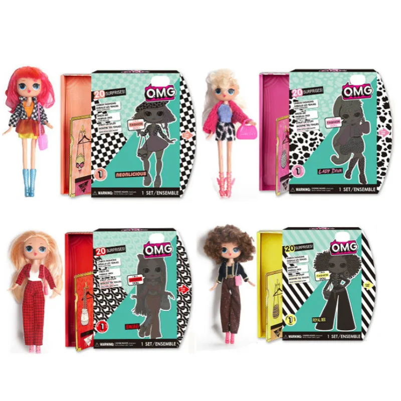 

LOL Surprise Original with Accessories Blind Box Magic DIY Lols Dolls Omg Dress Action Figure Model Girl's Toy Gift 2L17