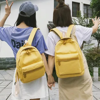 

2020 New Korean Backpack Women's Fashion Casual Large Capacity Backpack College Style Lady Bag