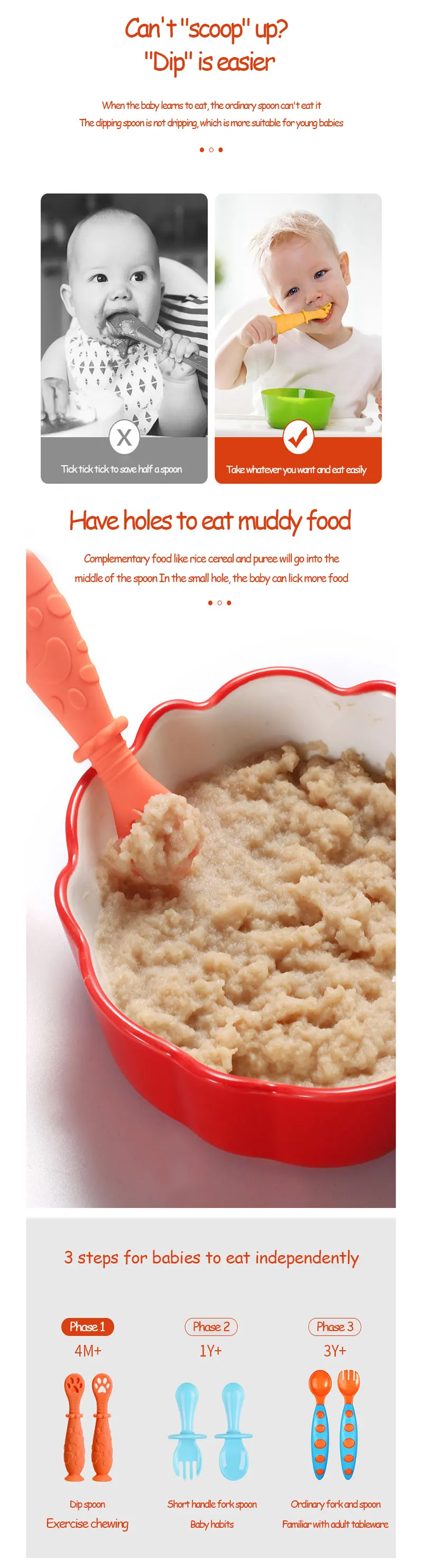 Bavoir Bébé En Silicone - Gris Foncé - - 12.99