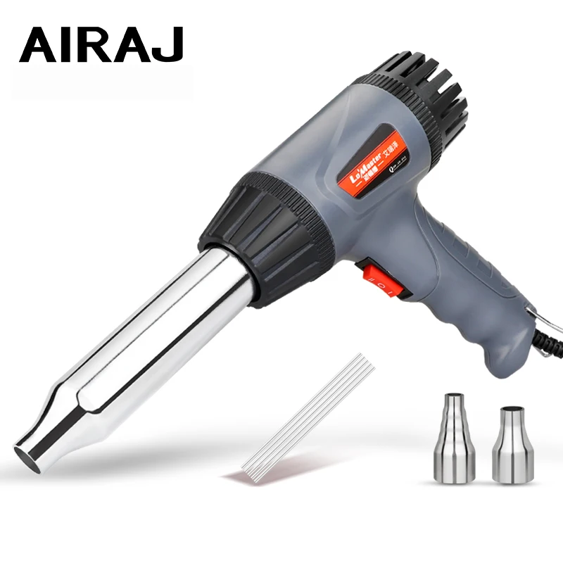 AIRAJ High Power Heat Gun Household Adjustable Hot and