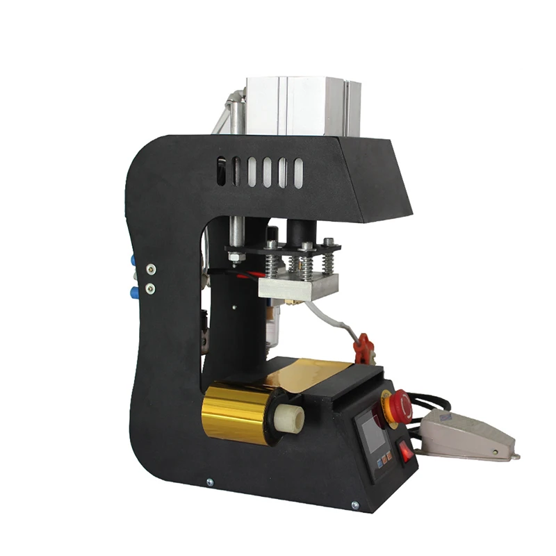 

Automatic Roll Paper Hot Stamping Machine Leather Heat Transfer Machine Wood Kraft Paper Branding Tools Small Bronzing Machine