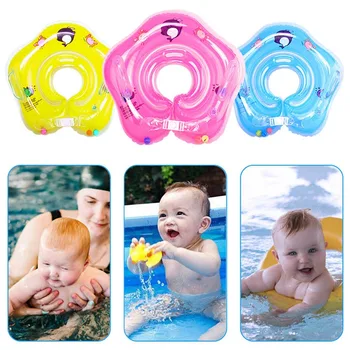

Inflatable Circle Swim Neck Ring Baby Tube Ring Safety Neck Float Circle Bathing Infant Swimming Accessories