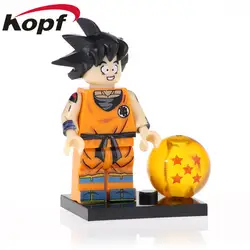 PG1462 Dragon Ball Goku Black Nappa Son Goku Burdock Turles Torankusu Android 18 здание блокирует обучение для детской игрушки