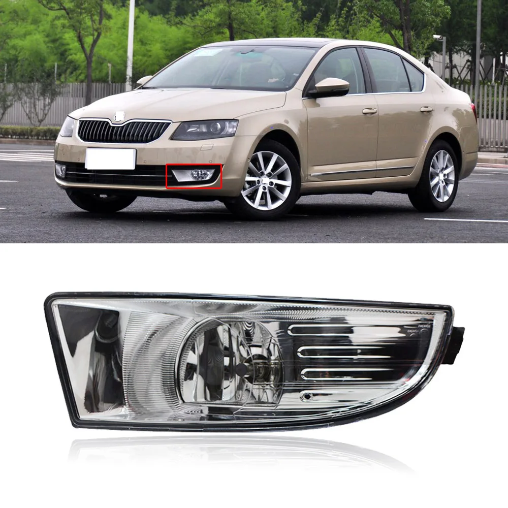CAPQX For Skoda Octavia A5 10-14 Superb MK2 2009-2013 Left or right Front Bumper Fog Light lamp Foglight with bulb no | Автомобили и