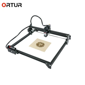 

Ortur Laser Master 2 Blue Violet Woodworking Laser Engraver Cutter Paper Plastic Leather Metal Wood Carving Engraving Machine