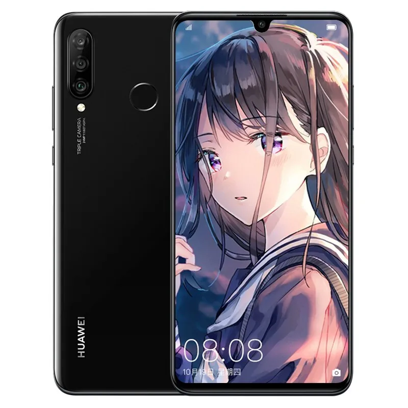 Смартфон huawei P30 Lite Nova 4e, отпечаток пальца, 32 МП ID, 3340 мА/ч, 4 камеры, четыре ядра, Android 9,0, 6,15 дюйма