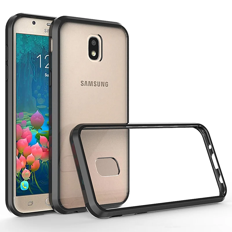 Мягкий силиконовый чехол из ТПУ/поликарбоната для Samsung Galaxy J5 2017 J530F ударопрочный